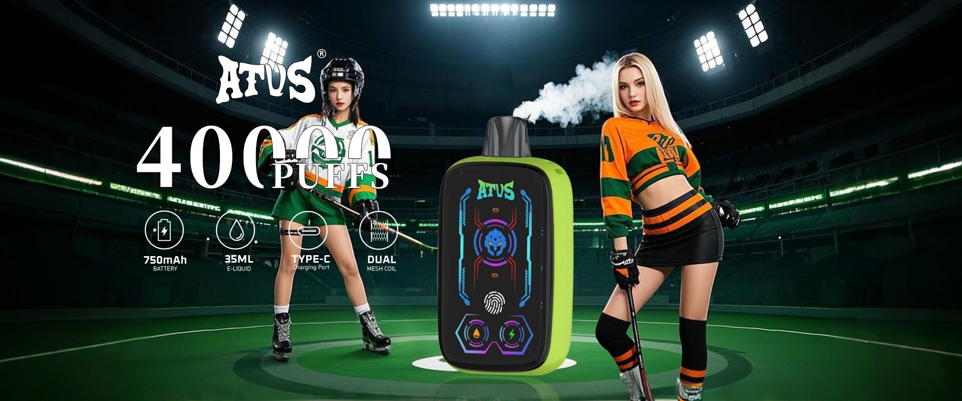 ATVS Vape Ireland | Disposable Vape Refillable Pods kit 25000, 30000, 40000, 45000Puffs with best price