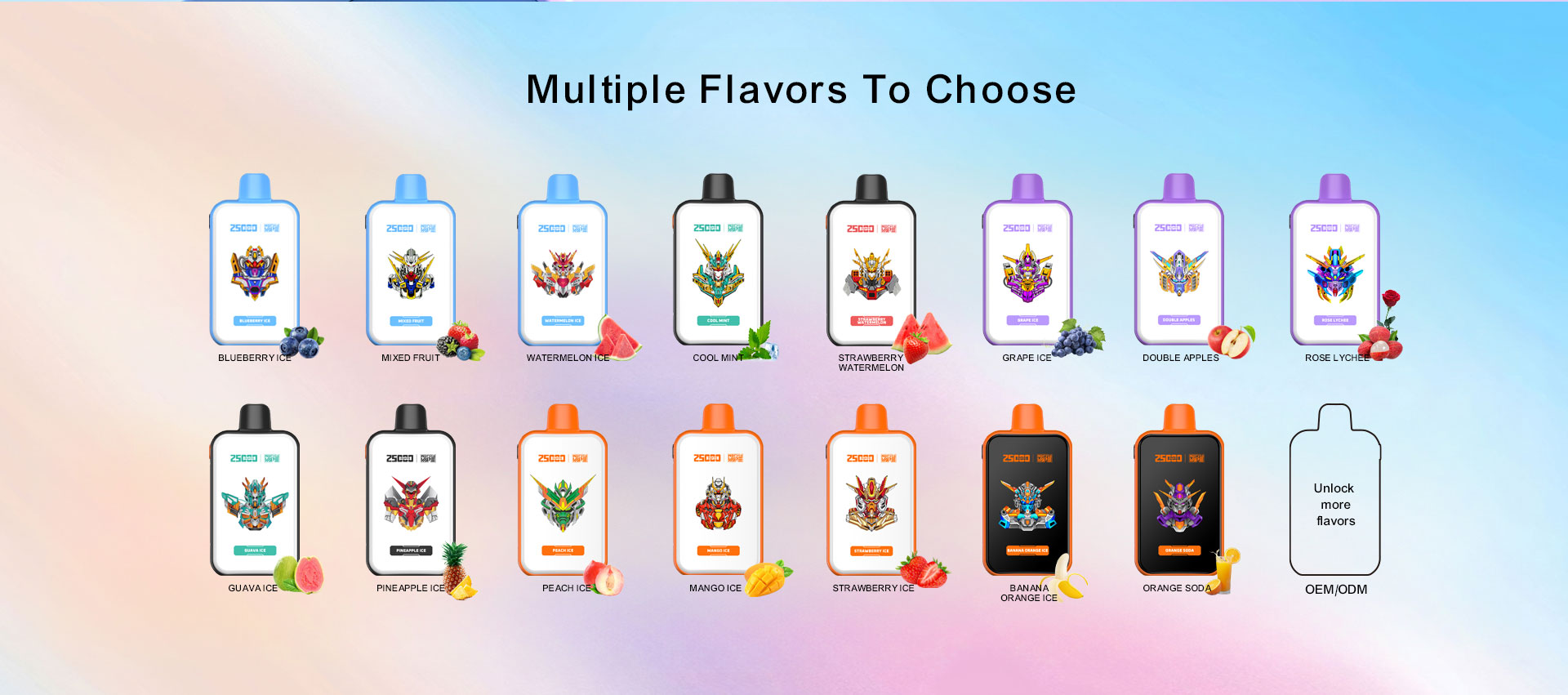 25000 Puffs Disposable Vape with Full screen rechargeable ATVS Electronic Cigarette Belgium France Retail wholesale australia vape