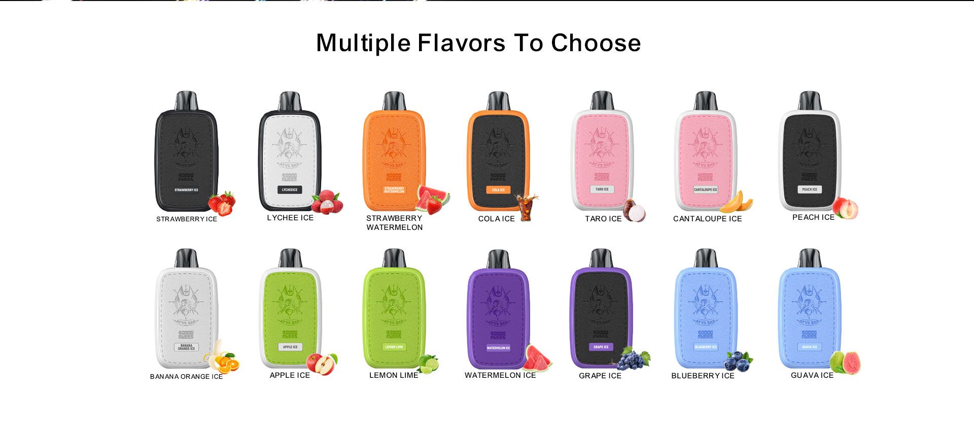 DE023 40000 Puffs Disposable Vape with Full screen rechargeable and adjustable airflow