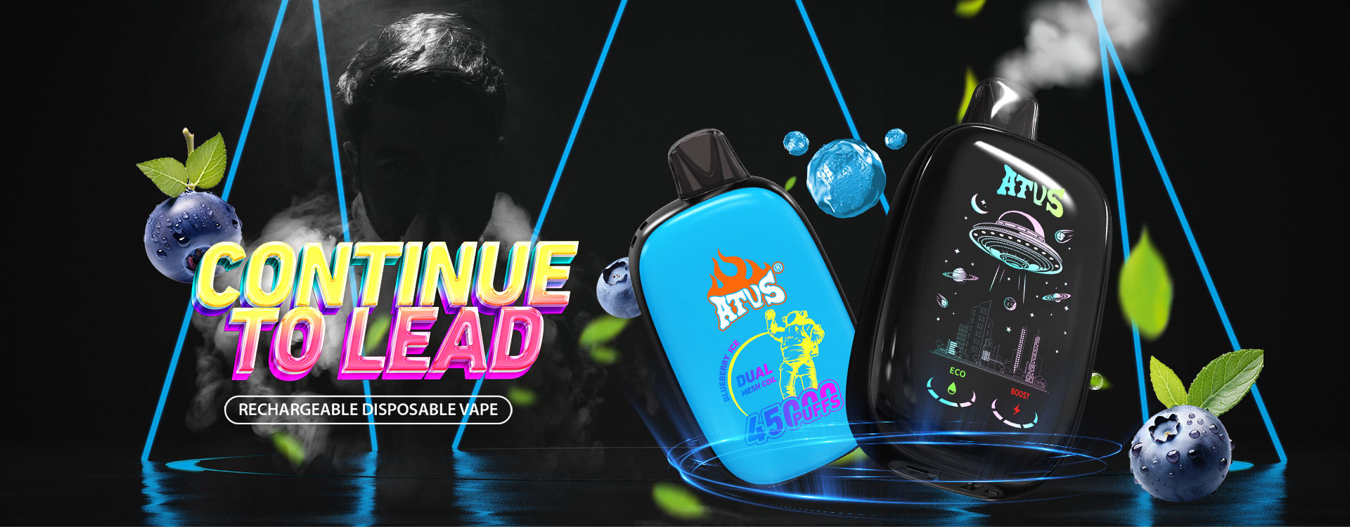 45000 puff Fruit Flavor Disposable Vape 750mAh Battery Vape 30K Puff