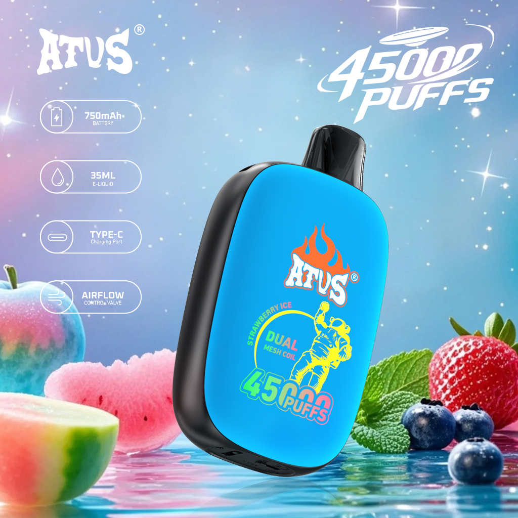 45000 puff Fruit Flavor Disposable Vape 750mAh Battery Vape 30K Puff