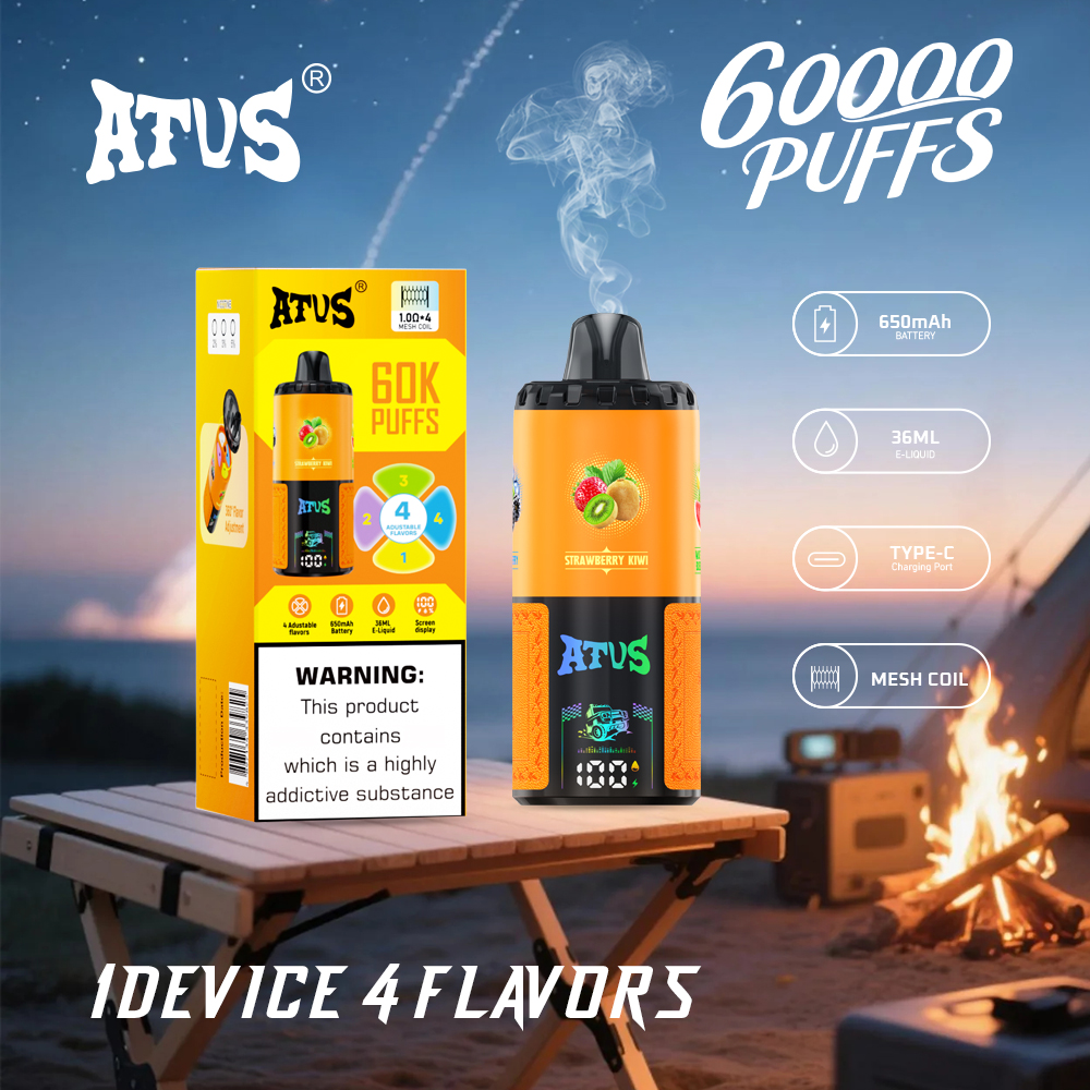 ATVS 60000 Puff Disposable vape Germany Wholesale E Cigarette 15000 puffs 60000 Puff 60K Vaping 2% 5% Nicotine Vape
